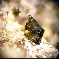 Anatase in Nature, on Quartz